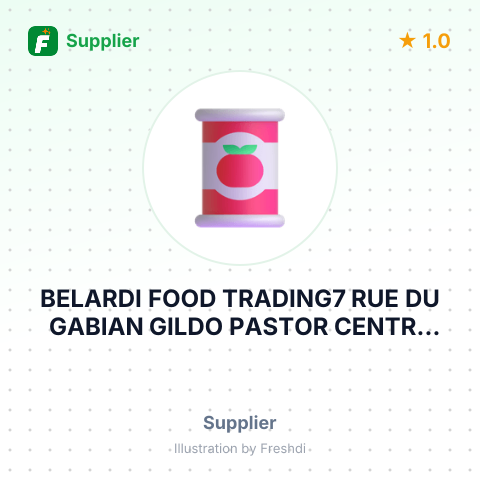 BELARDI FOOD TRADING7 RUE DU GABIAN GILDO PASTOR CENTRE MONACO – summary card, no photo uploaded yet