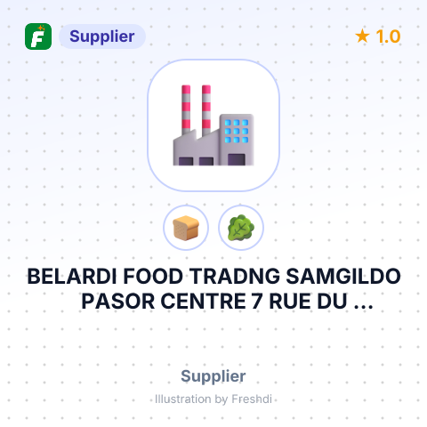 BELARDI FOOD TRADNG SAMGILDO PASOR CENTRE 7 RUE DU GABIANMONACO – summary card, no photo uploaded yet