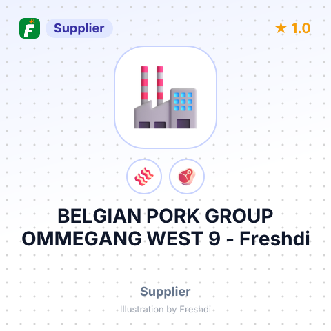 BELGIAN PORK GROUP OMMEGANG WEST 9 – summary card, no photo uploaded yet