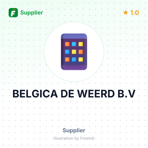 BELGICA DE WEERD B.V – summary card, no photo uploaded yet