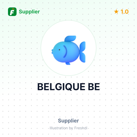 BELGIQUE BE – summary card, no photo uploaded yet