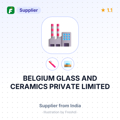 BELGIUM GLASS AND CERAMICS PRIVATE LIMITED – summary card, no photo uploaded yet