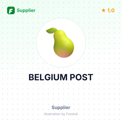 BELGIUM POST – summary card, no photo uploaded yet