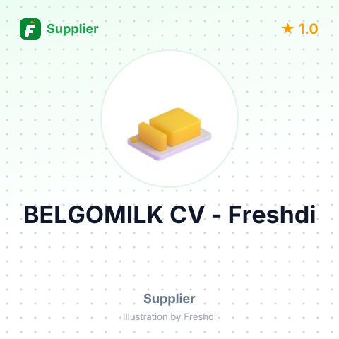 BELGOMILK CV – summary card, no photo uploaded yet