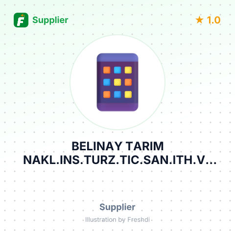 BELINAY TARIM NAKL.INS.TURZ.TIC.SAN.ITH.VE IHR. LTD – summary card, no photo uploaded yet