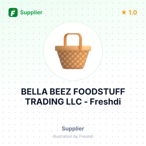 BELLA BEEZ FOODSTUFF TRADING LLC – summary card, no photo uploaded yet