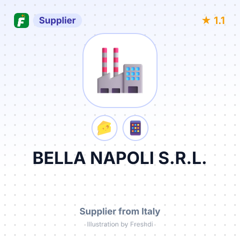 BELLA NAPOLI S.R.L. – summary card, no photo uploaded yet