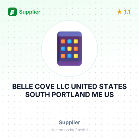 BELLE COVE LLC UNITED STATES SOUTH PORTLAND ME US – summary card, no photo uploaded yet