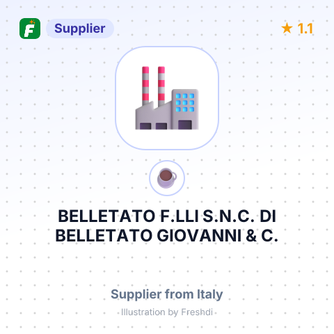 BELLETATO F.LLI S.N.C. DI BELLETATO GIOVANNI & C. – summary card, no photo uploaded yet