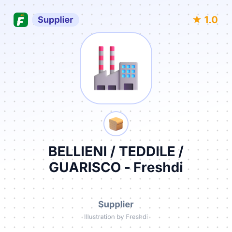 BELLIENI / TEDDILE / GUARISCO – summary card, no photo uploaded yet