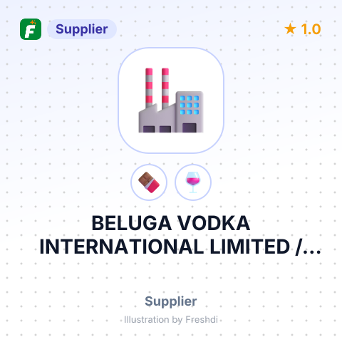 BELUGA VODKA INTERNATIONAL LIMITED / JSC – summary card, no photo uploaded yet