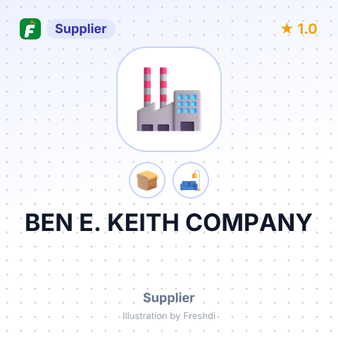 BEN E. KEITH COMPANY – summary card, no photo uploaded yet