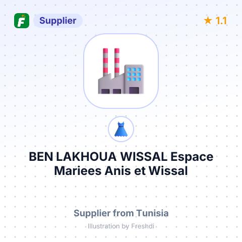 BEN LAKHOUA WISSAL Espace Mariees Anis et Wissal – summary card, no photo uploaded yet