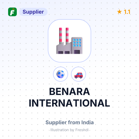 BENARA INTERNATIONAL – summary card, no photo uploaded yet