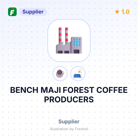 BENCH MAJI FOREST COFFEE PRODUCERS – summary card, no photo uploaded yet