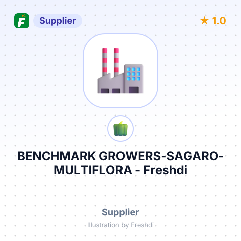 BENCHMARK GROWERS-SAGARO-MULTIFLORA – summary card, no photo uploaded yet