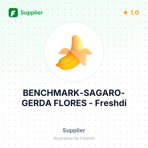 BENCHMARK-SAGARO-GERDA FLORES – summary card, no photo uploaded yet
