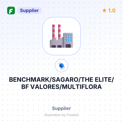 BENCHMARK/SAGARO/THE ELITE/BF VALORES/MULTIFLORA – summary card, no photo uploaded yet