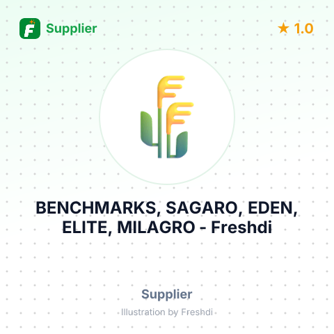 BENCHMARKS, SAGARO, EDEN, ELITE, MILAGRO – summary card, no photo uploaded yet