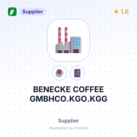 BENECKE COFFEE GMBHCO.KGO.KGG – summary card, no photo uploaded yet
