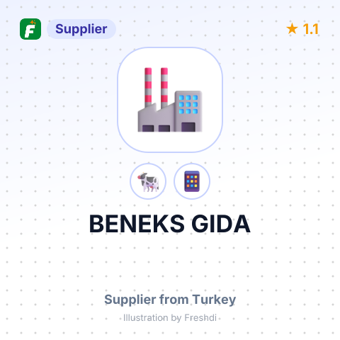 BENEKS GIDA – summary card, no photo uploaded yet