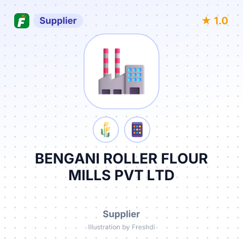 BENGANI ROLLER FLOUR MILLS PVT LTD – summary card, no photo uploaded yet