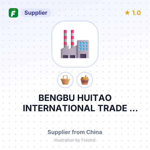 BENGBU HUITAO INTERNATIONAL TRADE CO.LTD – summary card, no photo uploaded yet