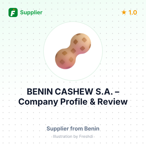 BENIN CASHEW S.A. – summary card, no photo uploaded yet