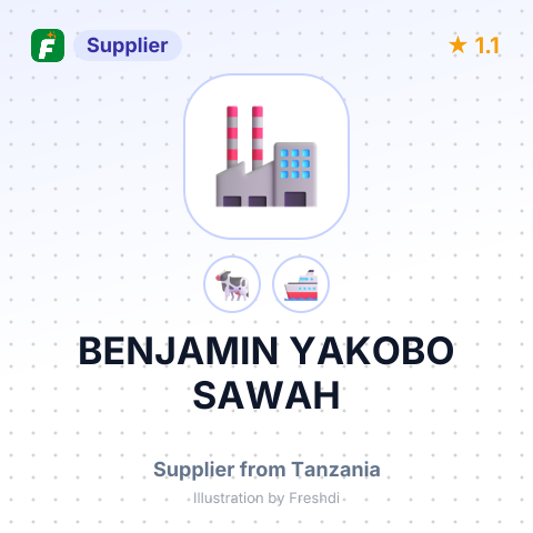 BENJAMIN YAKOBO SAWAH – summary card, no photo uploaded yet