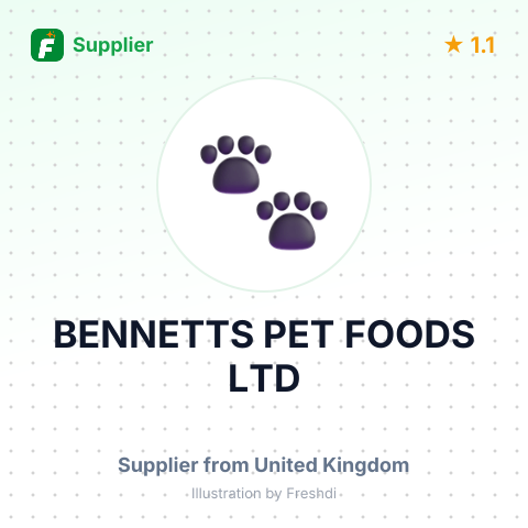 BENNETTS PET FOODS LTD – summary card, no photo uploaded yet