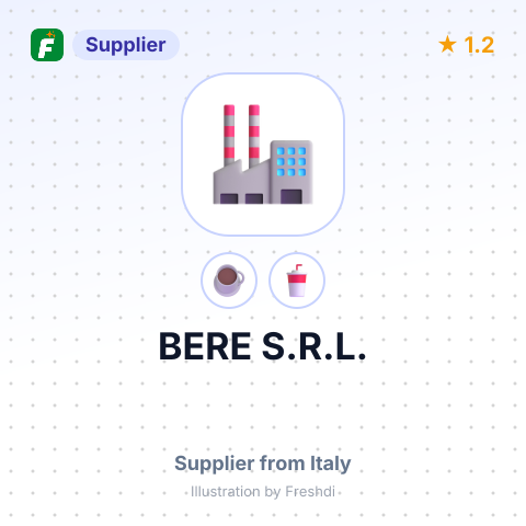 BERE S.R.L. – summary card, no photo uploaded yet