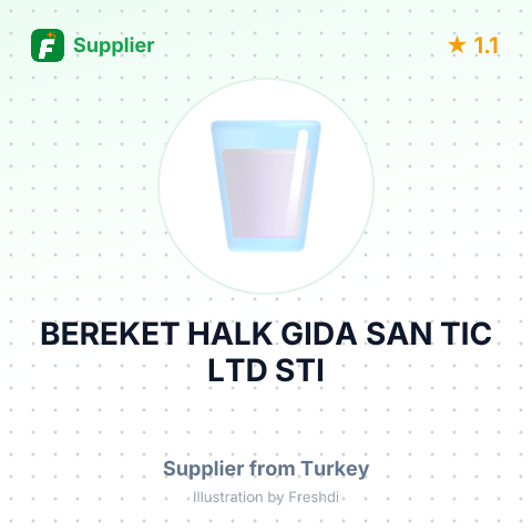 BEREKET HALK GIDA SAN TIC LTD STI – summary card, no photo uploaded yet