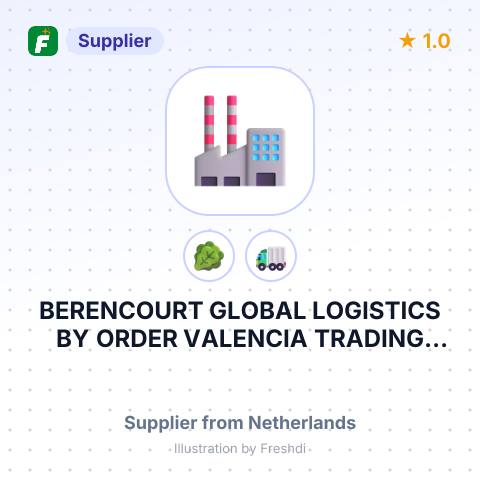 BERENCOURT GLOBAL LOGISTICS BY ORDER VALENCIA TRADING OFFICESCHIEKADE 133B 3033 BI ROTTERDAM THE NETHERLANDS – summary card, no photo uploaded yet