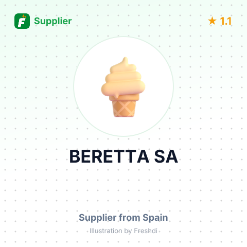 BERETTA SA – summary card, no photo uploaded yet
