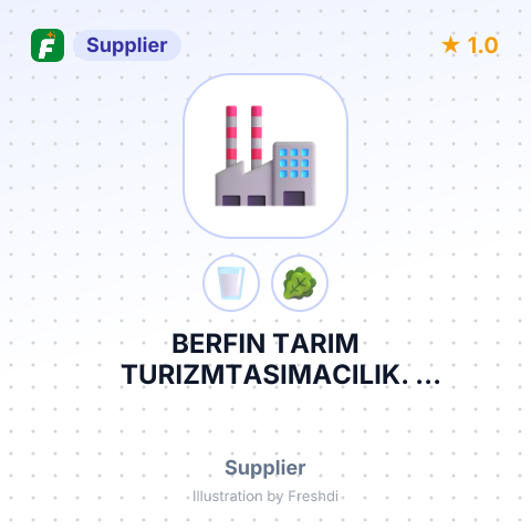 BERFIN TARIM TURIZMTASIMACILIK. INSAAT.ITH.VE IHR.TIC.SAN. LTD – summary card, no photo uploaded yet