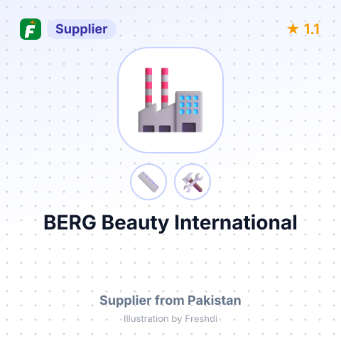 BERG Beauty International – summary card, no photo uploaded yet