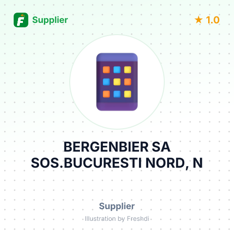 BERGENBIER SA SOS.BUCURESTI NORD, N – summary card, no photo uploaded yet