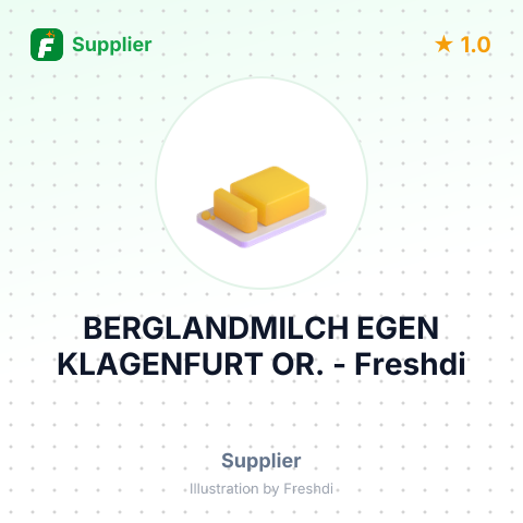 BERGLANDMILCH EGEN KLAGENFURT OR. – summary card, no photo uploaded yet