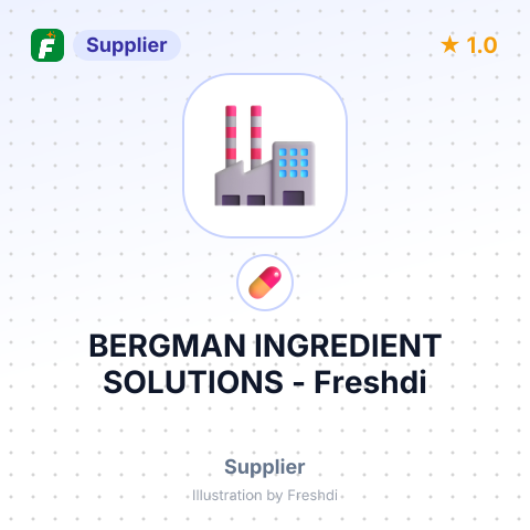 BERGMAN INGREDIENT SOLUTIONS – summary card, no photo uploaded yet
