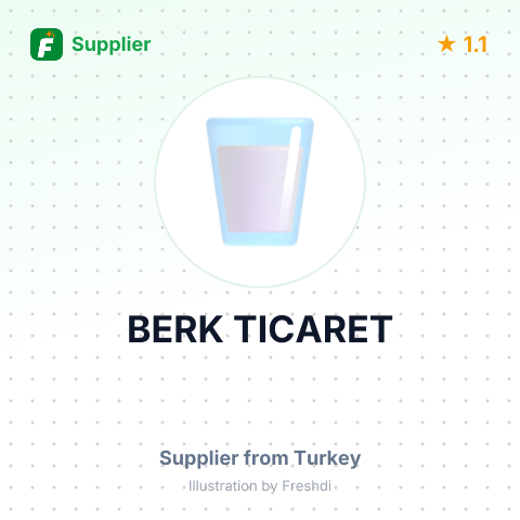 BERK TICARET – summary card, no photo uploaded yet