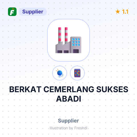 BERKAT CEMERLANG SUKSES ABADI – summary card, no photo uploaded yet