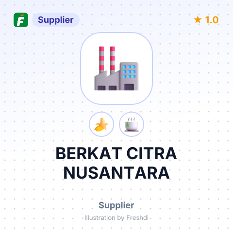 BERKAT CITRA NUSANTARA – summary card, no photo uploaded yet