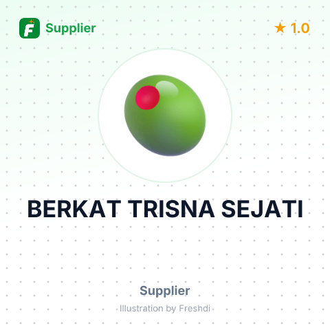 BERKAT TRISNA SEJATI – summary card, no photo uploaded yet
