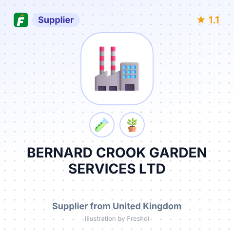 BERNARD CROOK GARDEN SERVICES LTD – summary card, no photo uploaded yet