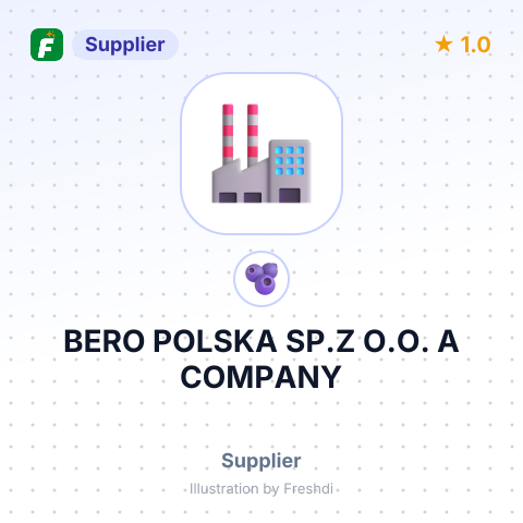 BERO POLSKA SP.Z O.O. A COMPANY – summary card, no photo uploaded yet