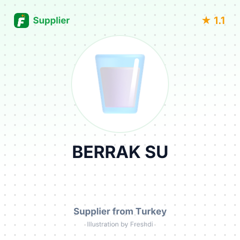 BERRAK SU – summary card, no photo uploaded yet