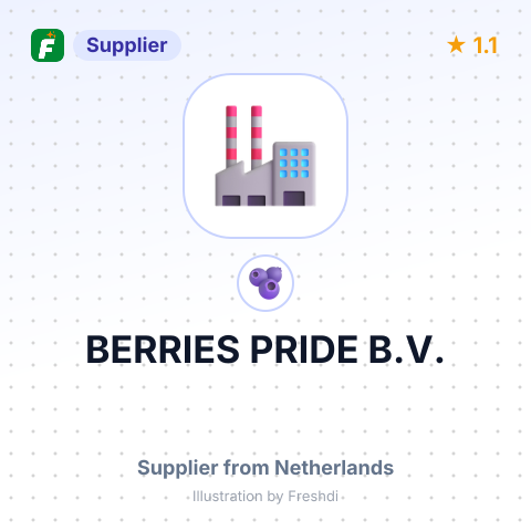 BERRIES PRIDE B.V. – summary card, no photo uploaded yet