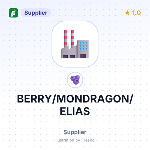 BERRY/MONDRAGON/ELIAS – summary card, no photo uploaded yet