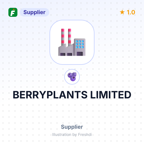 BERRYPLANTS LIMITED – summary card, no photo uploaded yet