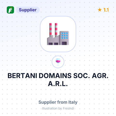BERTANI DOMAINS SOC. AGR. A.R.L. – summary card, no photo uploaded yet